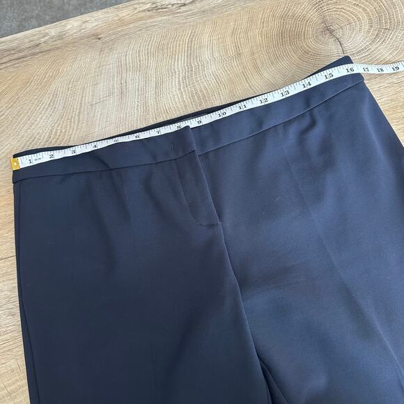 Derek Lam Alana Flare Legging Dress Pant US 10 Navy - Picture 7 of 9